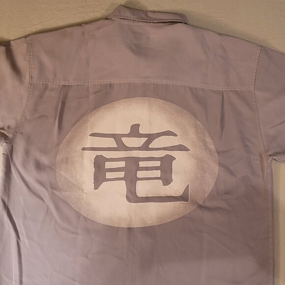 Men's Chinese Symbol Camp Shirt XL (M0102) - Picture 4 of 5